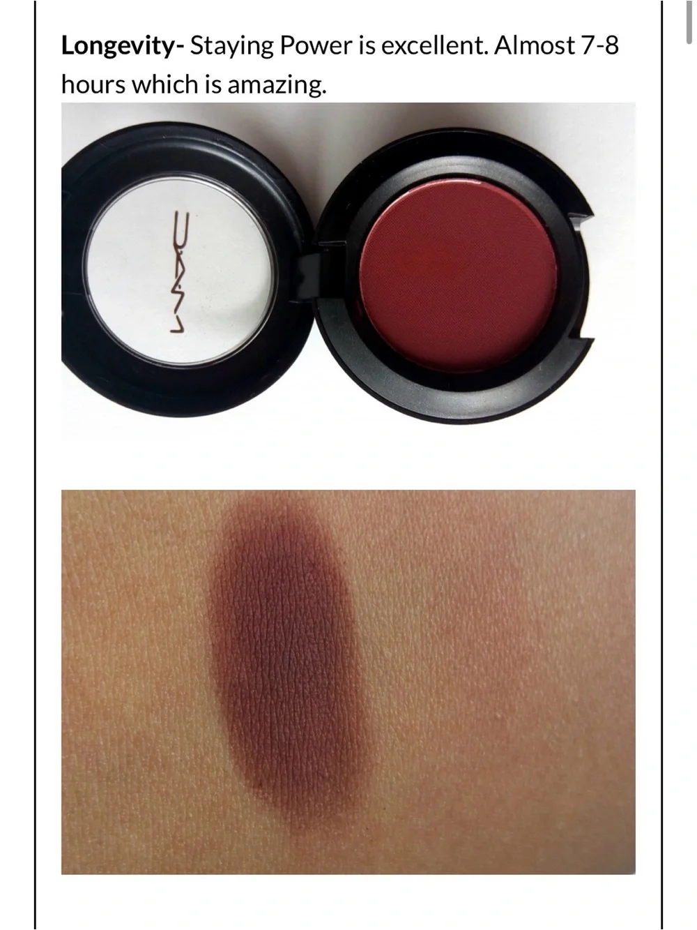 MAC Cosmetics Everyone's Darling Eyeshadow - - Picture 5 of 7